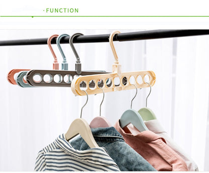 9-in-1 Space Saver! – Rotating Windproof Clothes Organizer (2pcs)